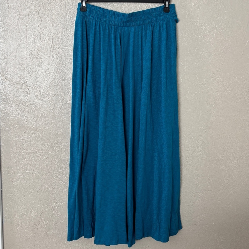 TORRID Slit Front Beach Cover-Up Maxi Skirt 1X 14-16 Teal Blue Women’s Plus Size - Picture 5 of 5